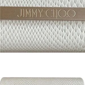 Jimmy Choo Snakeskin Pattern Eyeglasses Case